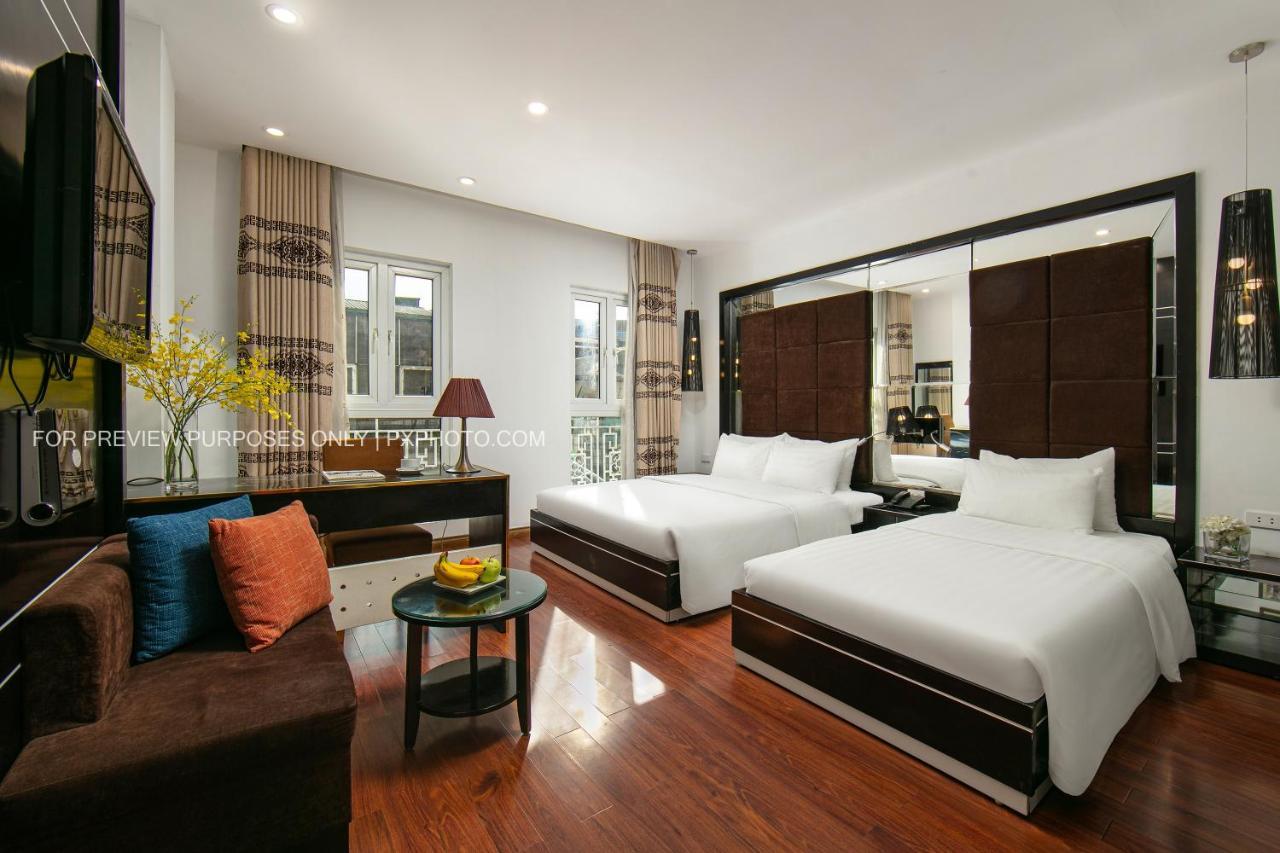 The Silk Boutique Hotel & Spa - Old Quarter City Center Hanoi Exterior photo